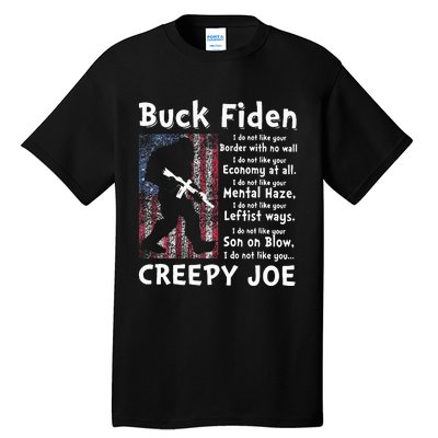 Buck Fiden I Do Not Like Your Border With No Wall Tall T-Shirt