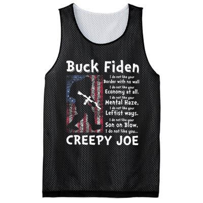 Buck Fiden I Do Not Like Your Border With No Wall Mesh Reversible Basketball Jersey Tank