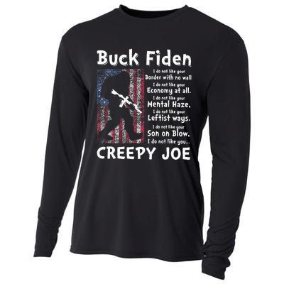 Buck Fiden I Do Not Like Your Border With No Wall Cooling Performance Long Sleeve Crew