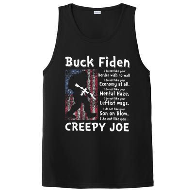 Buck Fiden I Do Not Like Your Border With No Wall PosiCharge Competitor Tank