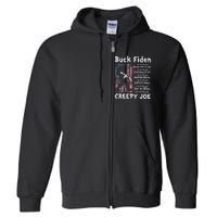 Buck Fiden I Do Not Like Your Border With No Wall Full Zip Hoodie