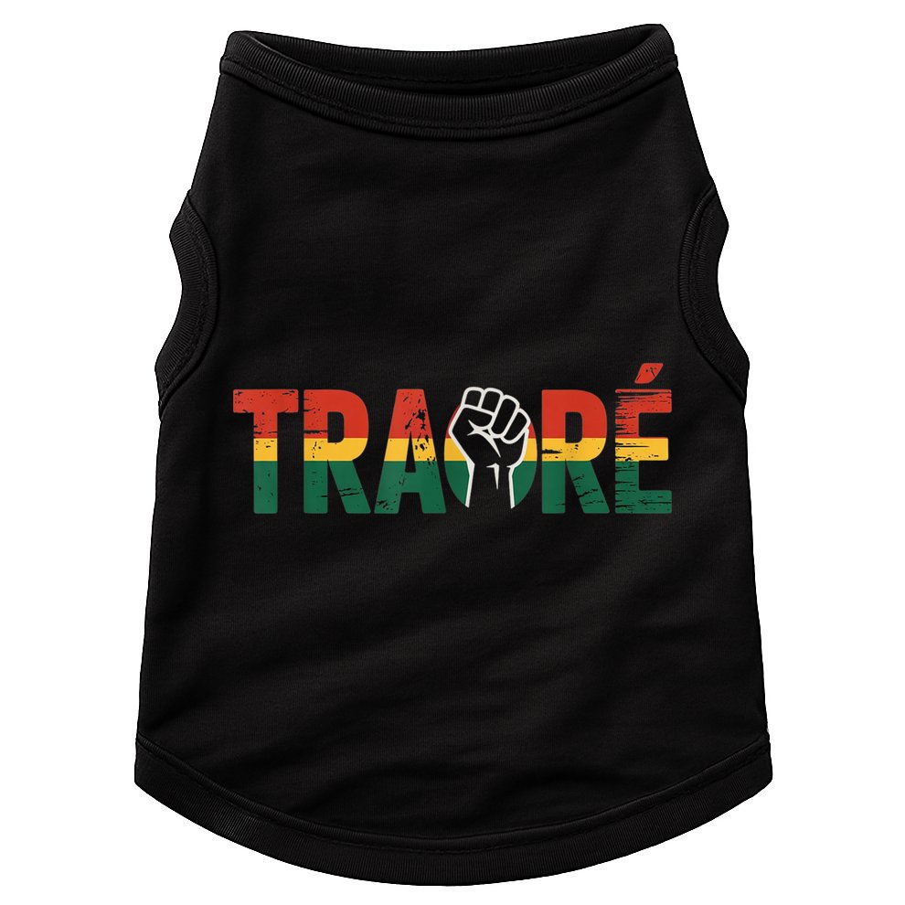 Burkina Faso Ibrahim Traore Doggie Tank