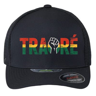 Burkina Faso Ibrahim Traore Flexfit Unipanel Trucker Cap