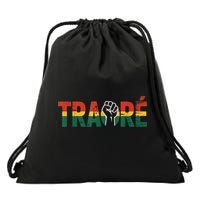 Burkina Faso Ibrahim Traore Drawstring Bag