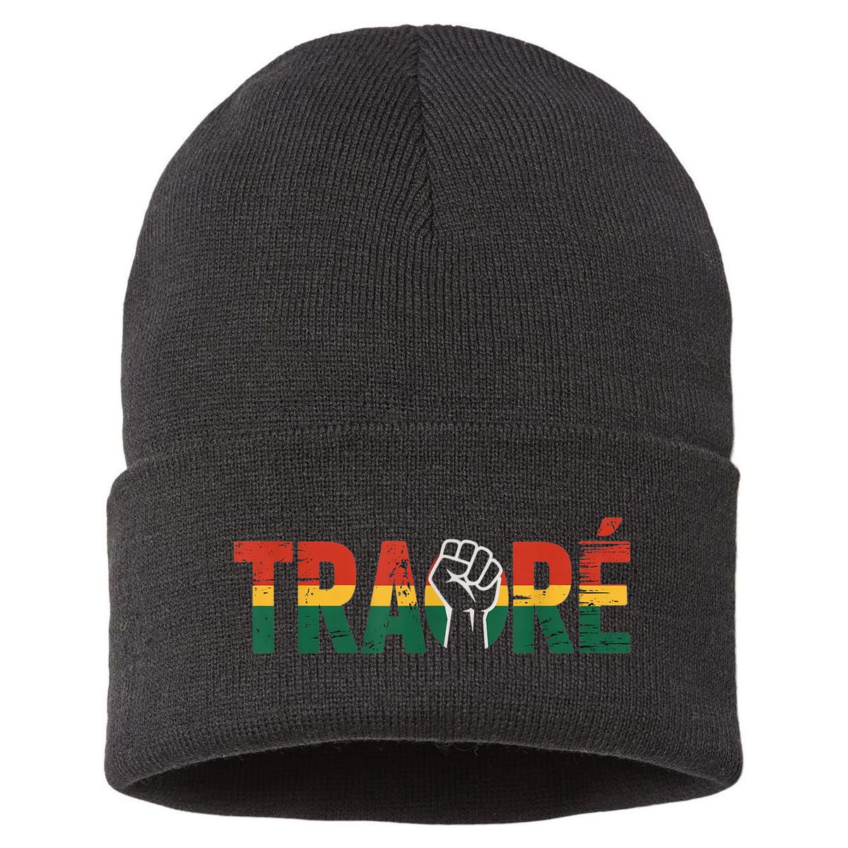 Burkina Faso Ibrahim Traore Sustainable Knit Beanie