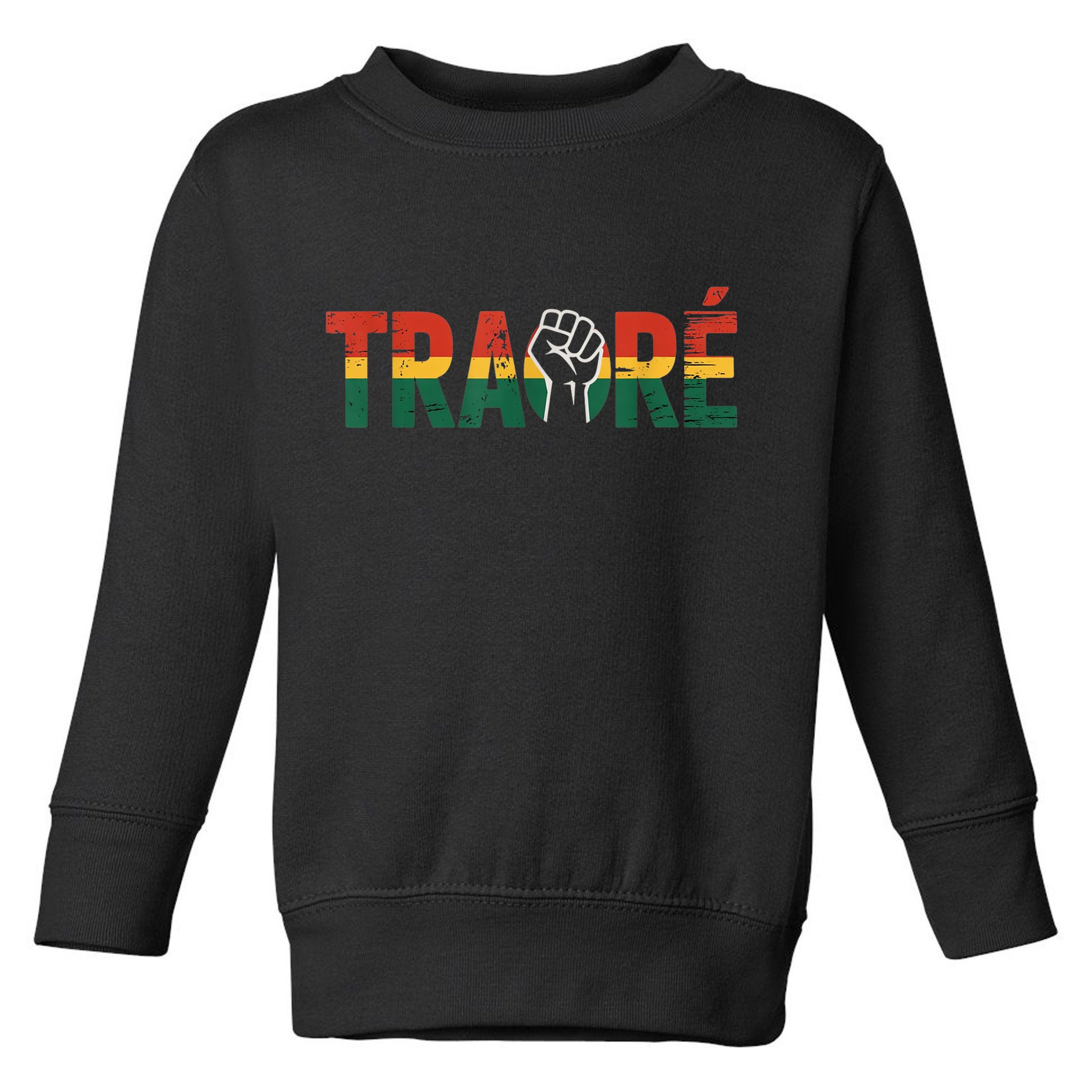 Burkina Faso Ibrahim Traore Toddler Sweatshirt