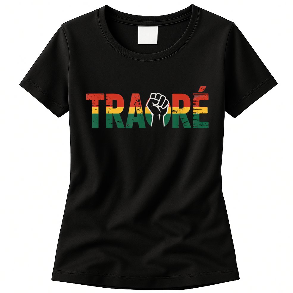Burkina Faso Ibrahim Traore Womens T-Shirt