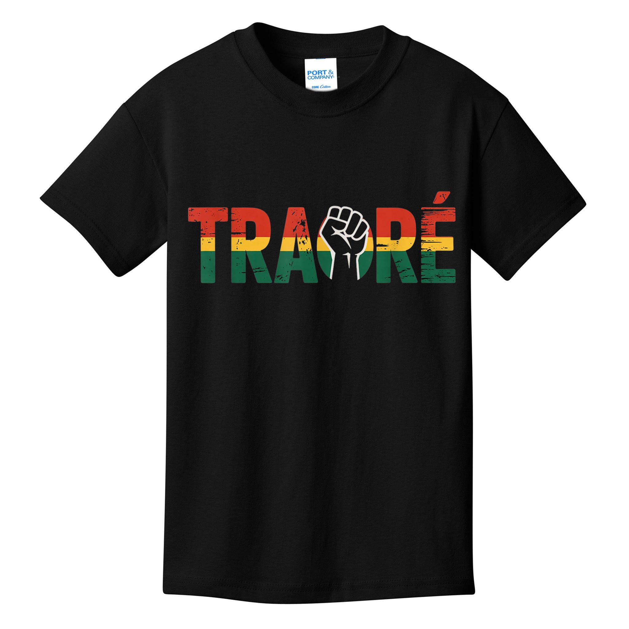 Burkina Faso Ibrahim Traore Kids T-Shirt