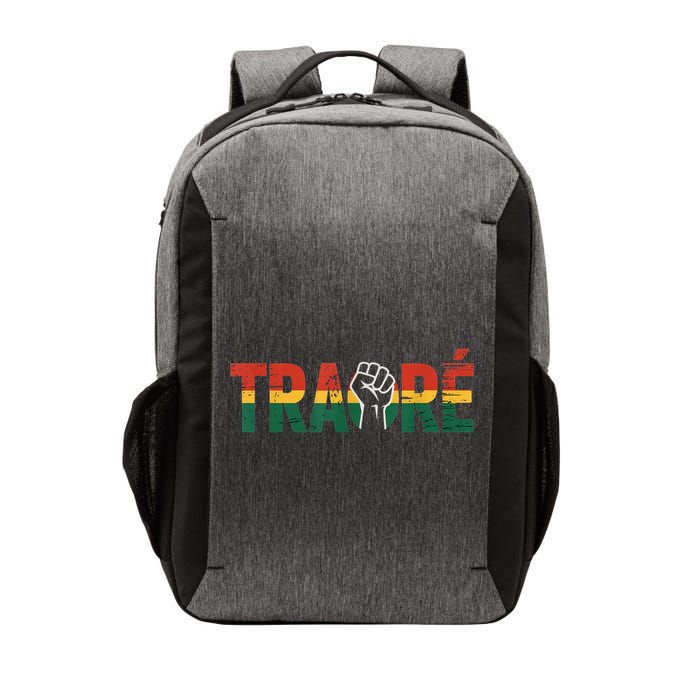 Burkina Faso Ibrahim Traore Vector Backpack