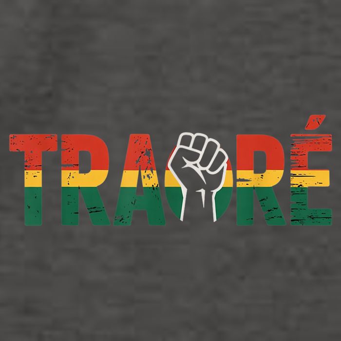 Burkina Faso Ibrahim Traore Vector Backpack