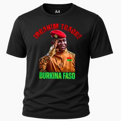 Burkina Faso- Ibrahim Traoré Thomas Sankara Cooling Performance Crew T-Shirt