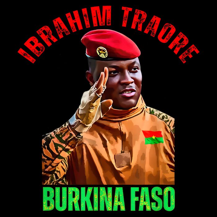 Burkina Faso- Ibrahim Traoré Thomas Sankara Cooling Performance Crew T-Shirt