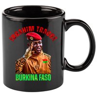 Burkina Faso- Ibrahim Traoré Thomas Sankara 11oz C Handle Ceramic Mug