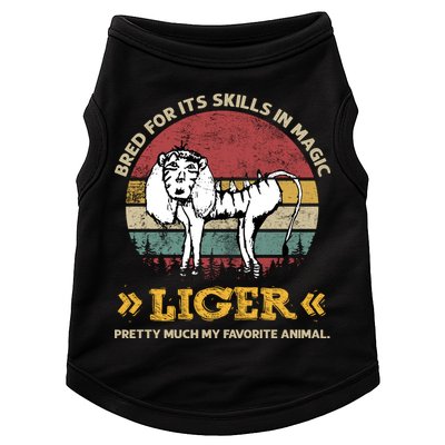 Bred For It's Skills In Magic Liger Pretty Much My Favorite Animal Vintage Doggie Tank