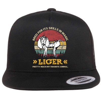 Bred For It's Skills In Magic Liger Pretty Much My Favorite Animal Vintage Flatbill Hat