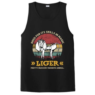 Bred For It's Skills In Magic Liger Pretty Much My Favorite Animal Vintage PosiCharge Competitor Tank