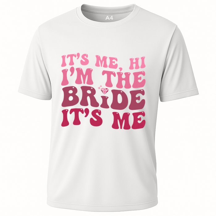  Bride Funny Its Me Hi I'm The Bride Its Me Performance Shirt