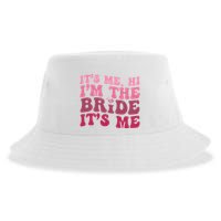  Bride Funny Its Me Hi I'm The Bride Its Me Sustainable Bucket Hat