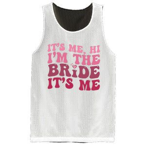  Bride Funny Its Me Hi I'm The Bride Its Me Mesh Reversible Basketball Jersey Tank