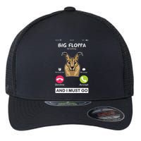 Big Floppa Is Calling Caracal Big Cat Floopa Memes Flexfit Unipanel Trucker Cap