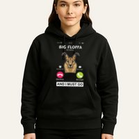 Big Floppa Is Calling Caracal Big Cat Floopa Memes Hoodie