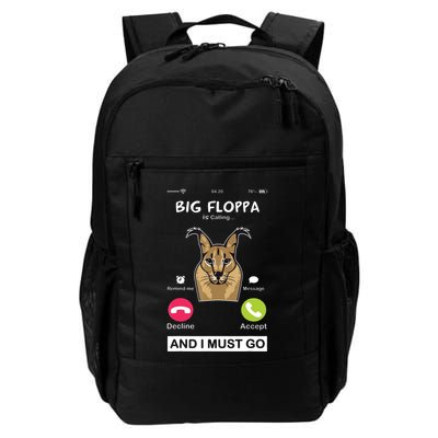 Big Floppa Is Calling Caracal Big Cat Floopa Memes Backpack
