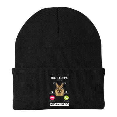 Big Floppa Is Calling Caracal Big Cat Floopa Memes Beanie
