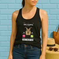 Big Floppa Is Calling Caracal Big Cat Floopa Memes Womens Tank Top
