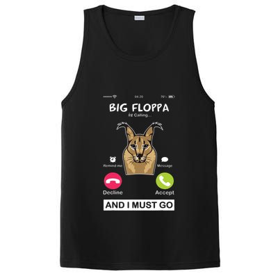 Big Floppa Is Calling Caracal Big Cat Floopa Memes PosiCharge Competitor Tank