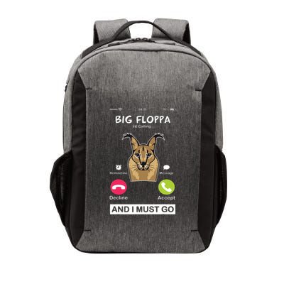 Big Floppa Is Calling Caracal Big Cat Floopa Memes Vector Backpack
