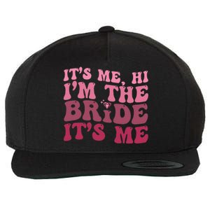 Bride Funny Its Me Hi I'm The Bride Its Me Wool Snapback Cap