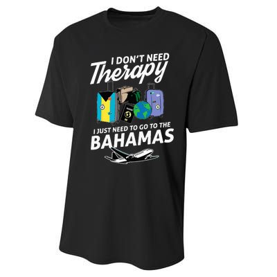 Bahamas Flag I Bahamas Flag I Vacation I Bahamas Performance Sprint T-Shirt