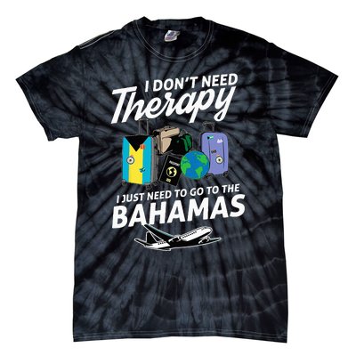 Bahamas Flag I Bahamas Flag I Vacation I Bahamas Tie-Dye T-Shirt