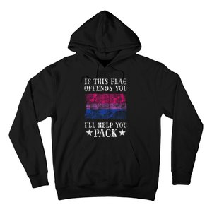 Bisexual Flag If This Offends You Bi Pride Lgbtq Hoodie