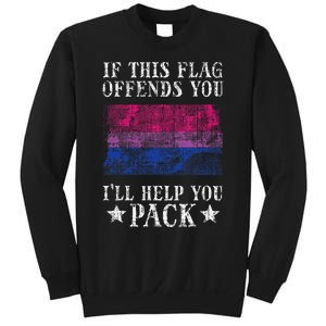 Bisexual Flag If This Offends You Bi Pride Lgbtq Sweatshirt