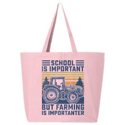 But Farming Is Importanter Farmer Tractor Funny Farm Boys 25L Jumbo Tote