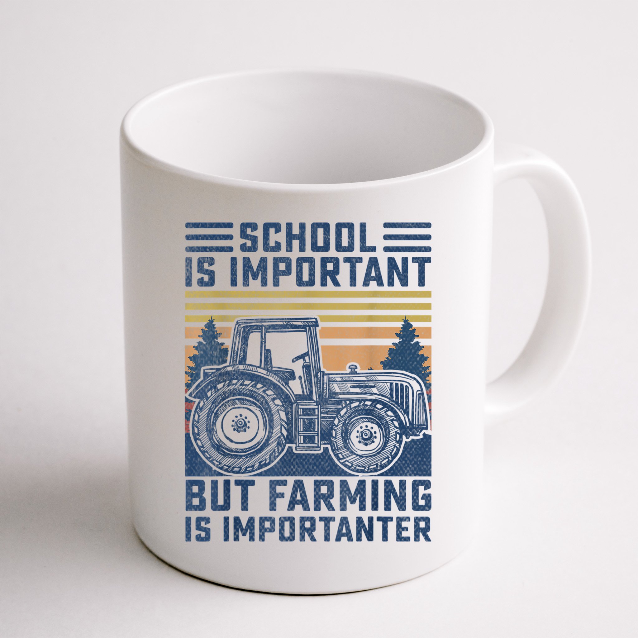 But Farming Is Importanter Farmer Tractor Funny Farm Boys Mug