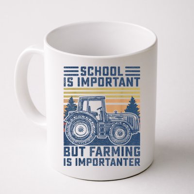 But Farming Is Importanter Farmer Tractor Funny Farm Boys Mug