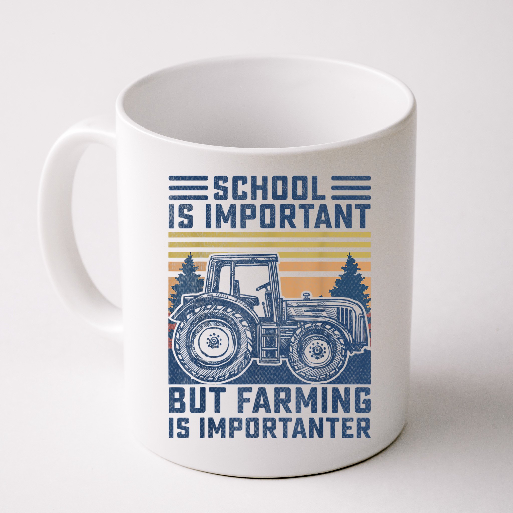 But Farming Is Importanter Farmer Tractor Funny Farm Boys Mug