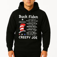 Buck Fiden I Do Not Like Your Border With No Wall Us Flag Hoodie