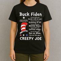 Buck Fiden I Do Not Like Your Border With No Wall Us Flag T-Shirt