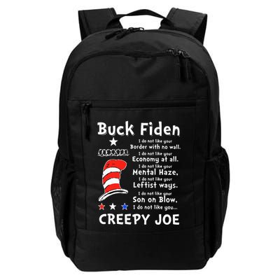Buck Fiden I Do Not Like Your Border With No Wall Us Flag Backpack