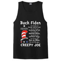 Buck Fiden I Do Not Like Your Border With No Wall Us Flag PosiCharge Competitor Tank