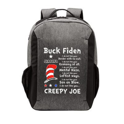 Buck Fiden I Do Not Like Your Border With No Wall Us Flag Vector Backpack