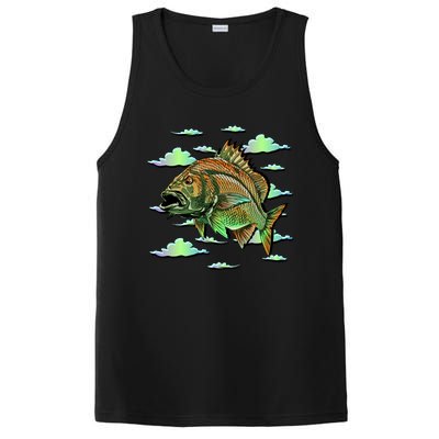 Bass Fishing Illustration River Hook PosiCharge Competitor Tank