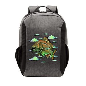 Bass Fishing Illustration River Hook Vector Backpack