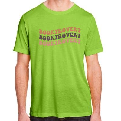 Booktrovert Funny Introvert Book Lover Bookworm Gift Adult ChromaSoft Performance T-Shirt