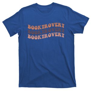 Booktrovert Funny Introvert Book Lover Bookworm Gift T-Shirt