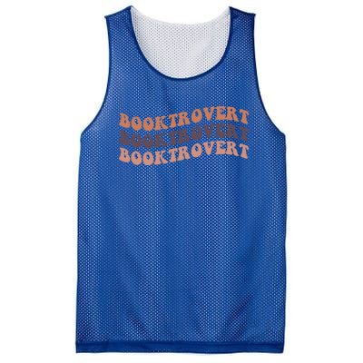 Booktrovert Funny Introvert Book Lover Bookworm Gift Mesh Reversible Basketball Jersey Tank