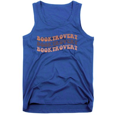 Booktrovert Funny Introvert Book Lover Bookworm Gift Tank Top